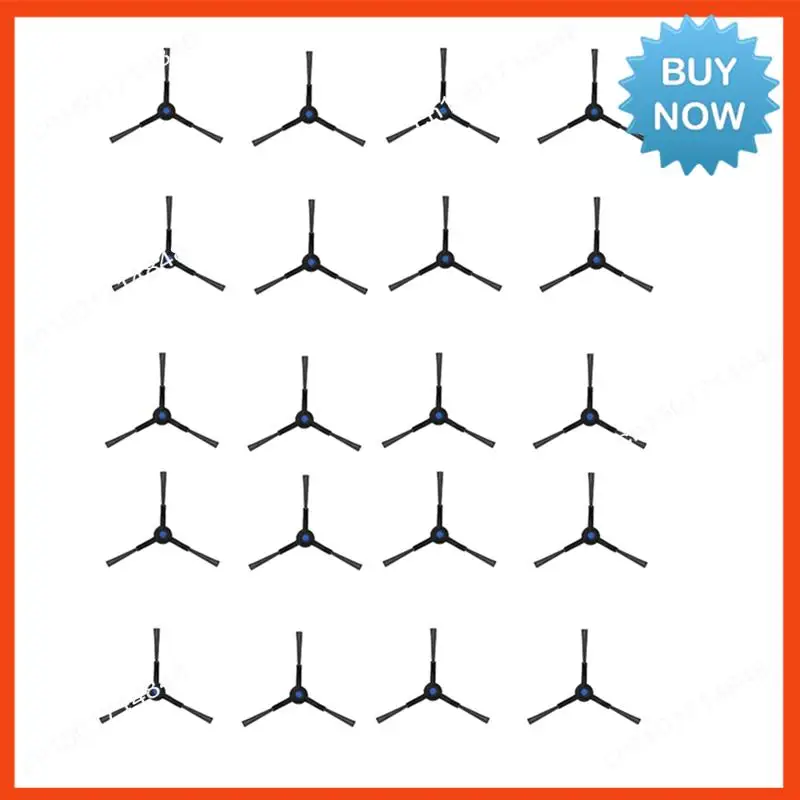 BISM 20 قطعة فرشاة جانبية لـ Ecovacs X8 Pro Omni ذاتية التفريغ روبوت فراغ ملحقات متينة للغاية كفاءة تنظيف محسنة