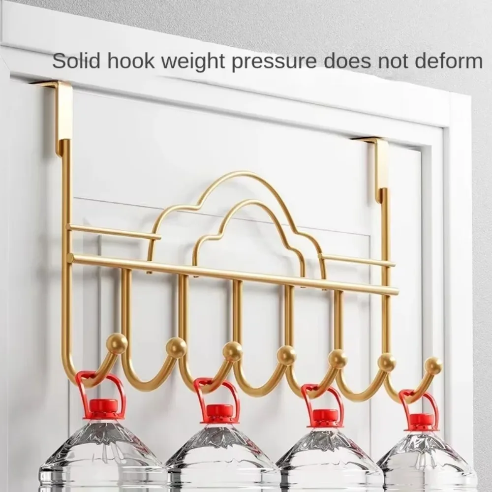 HOT Heart Clouds Shaped Door Behind Hook Storage Wall Hanging Clothes Hanger Hook Punch-free Hanger Home Organizer Door Hooks image 5