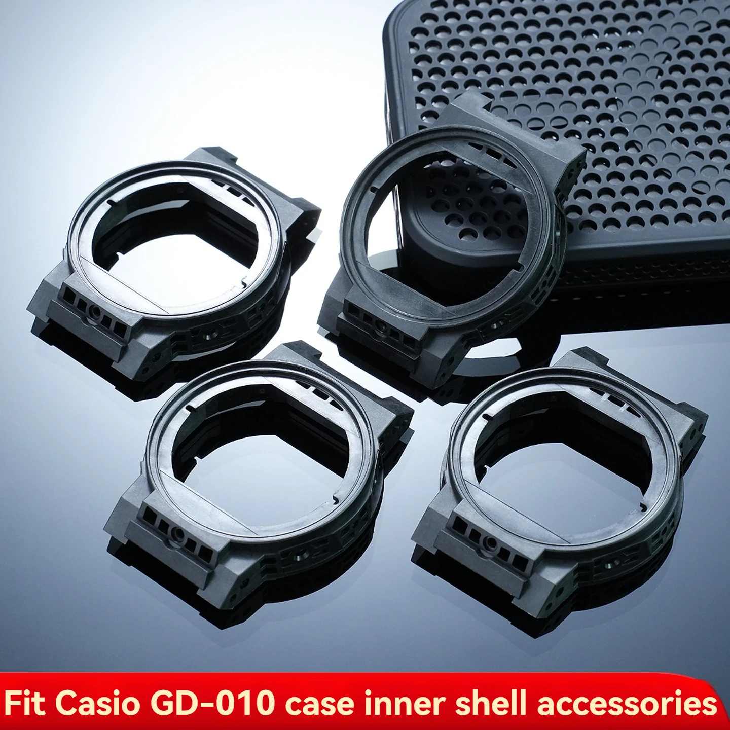 For Casio G-SHOCK  Watch Inner Case Accessories GD-010 Replacing Case Modified Plastic Inner Bezel Black  