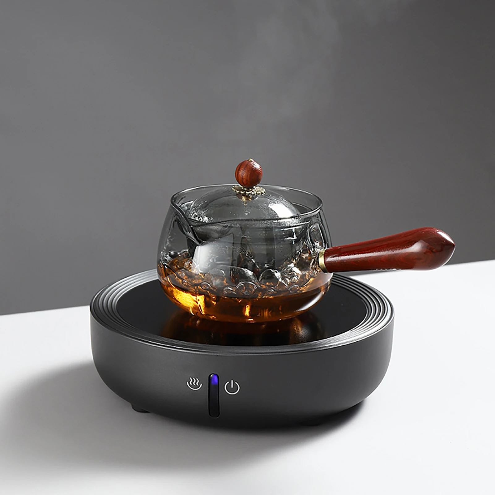 

220V Mini Electric Ceramic Tea Stove Heat Resistant Fast Heating Multifunctional Electric Tea Hot Plate for Office Home