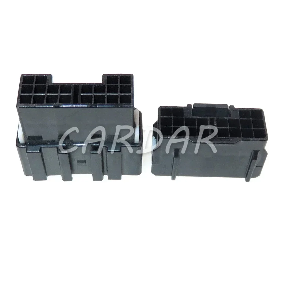 1 Set 20 Pin Car Electrical Socket Auto Unsealed Connector AC Assembly Car Male Female Docking Adapter 6098-7358 6098-7361