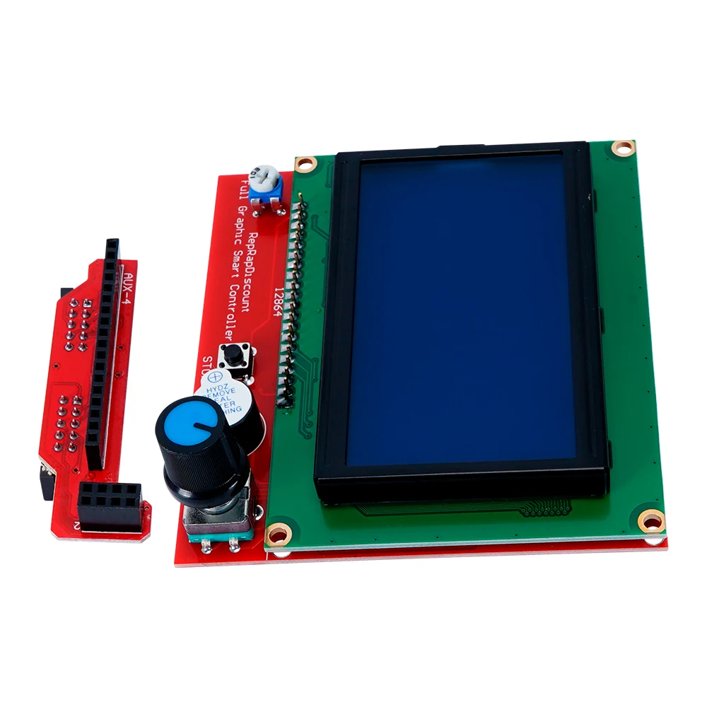 RAMPEN LCD 12864 Control Panel Smart Controller Display Bildschirm mit Rampen 1,4 Für RepRap Smart Adapter Board Mendel 3D Drucker