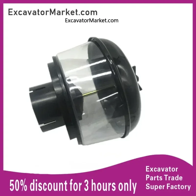 Excavator Spare Excavator accessories Doosan Daewoo DH55 60 Hyundai 55 60 Air intake filter cartridge cap Air pre filter