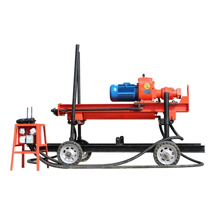 Portable Rotary Borehole Drilling Rig Hard Rock Mining Small DTH Drilling Rig Machine