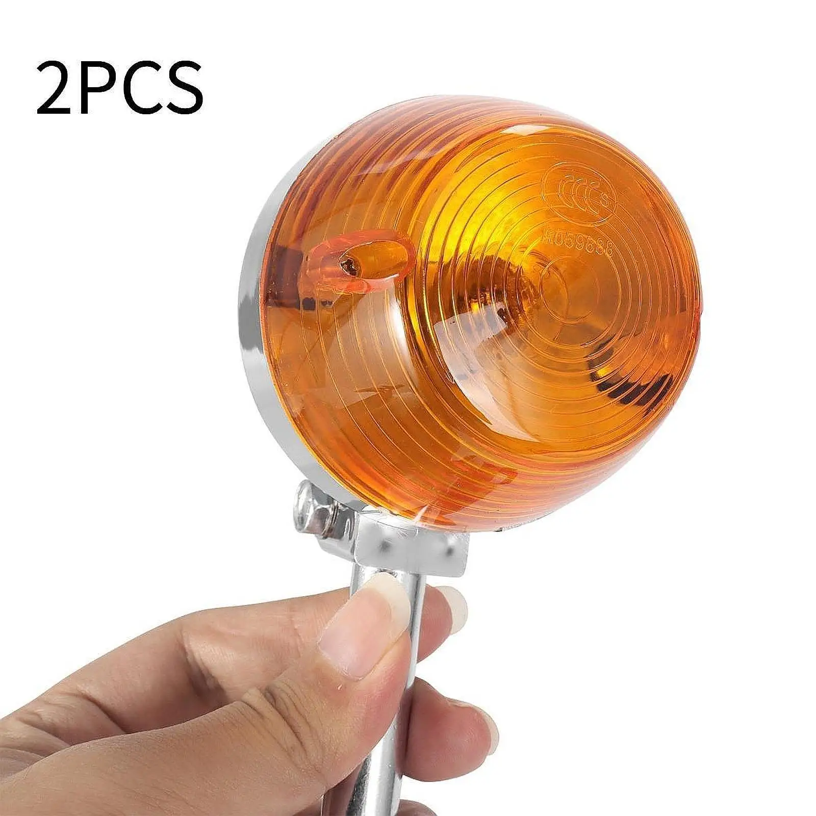 2x Motorcycle Turn Signal Lights Durability Professional Practical, Direct Replaces, Indicator Lights for Honda ct90 CB450