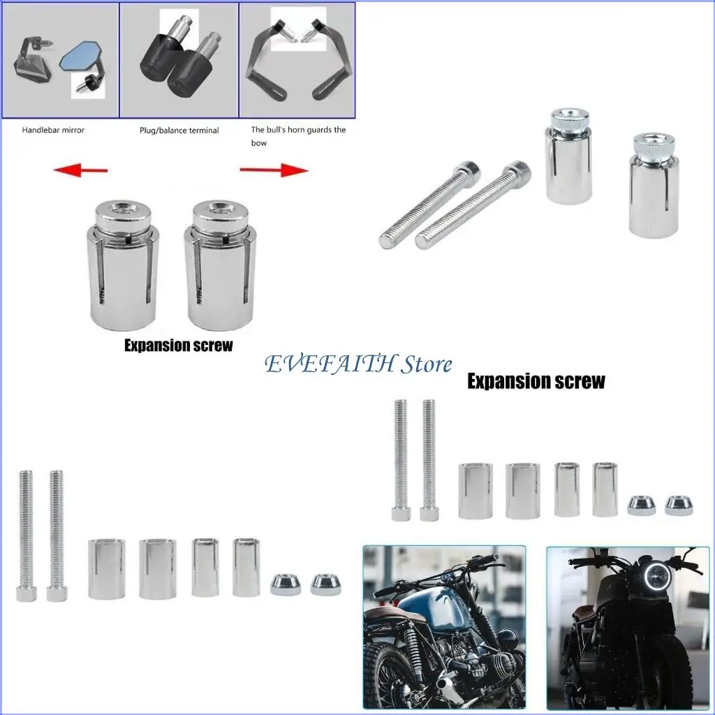 

124B мотоциклетный расширительный винт, торцевые заглушки, винты для расширения руля, 13-19 мм