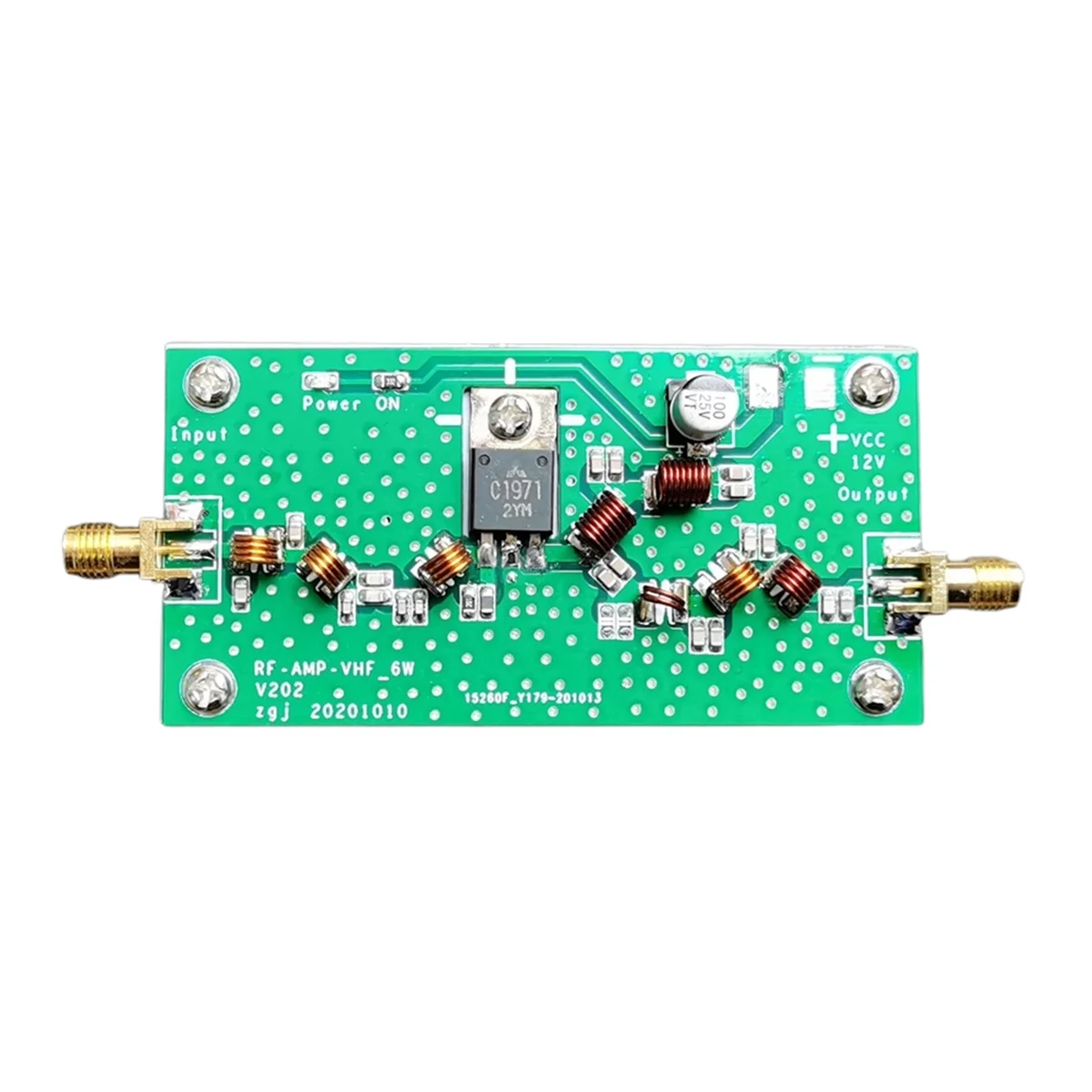 A51I 6W Amplificatore di potenza VHF FM 88-108Mhz 12V per radioamatori Trasmettitore FM Walkie-Talkie AMP