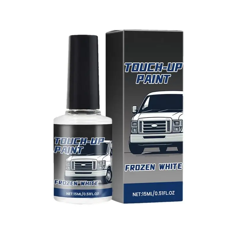 

Car Scratch Remover 15ml Touch Up Paint For White Vehicles Multifunctional Effective Car Maintenance Supplies For Scratches