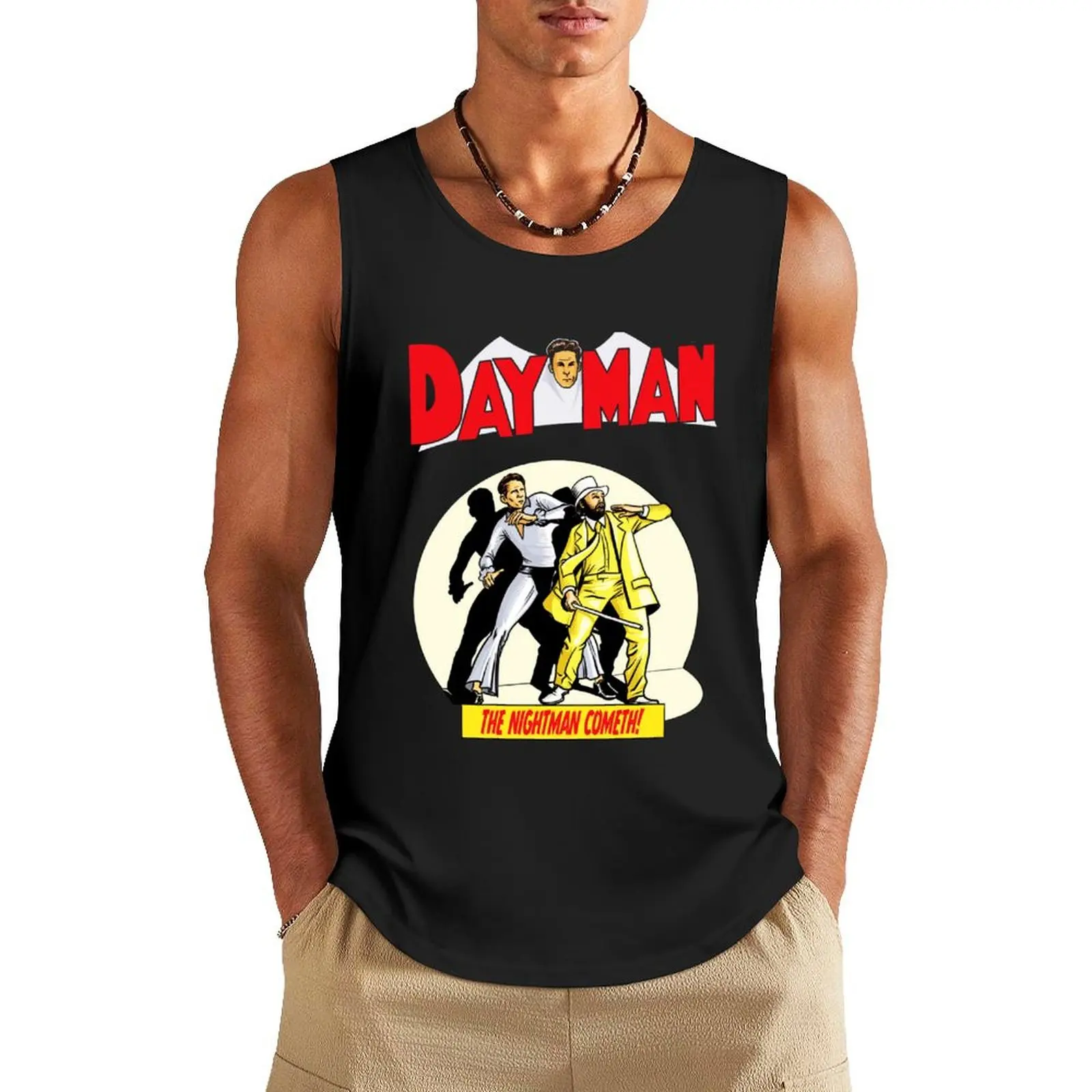 Майка для мужчин Dayman-Nightman, майка для работы