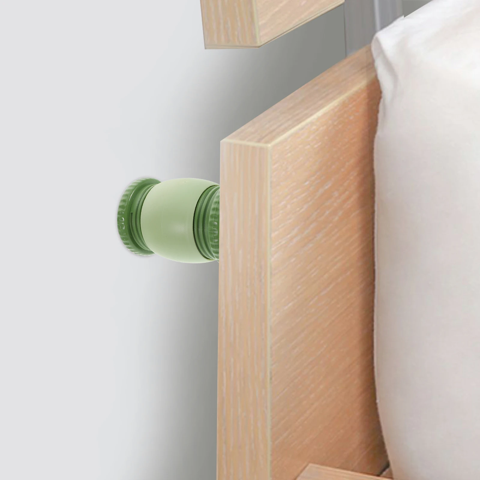 

2Pcs Adjustable Nordic Bed Frame Anti Shake Tool Telescopic Stabilizer Headboard Stopper Protector