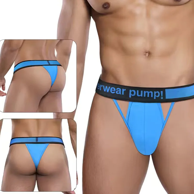 

Men's Thongs G Strings Underwear Gay Jockstrap Male Sexy Thong Panties Bikini Underwear Mens Cuecas Briefs Sissy Homem