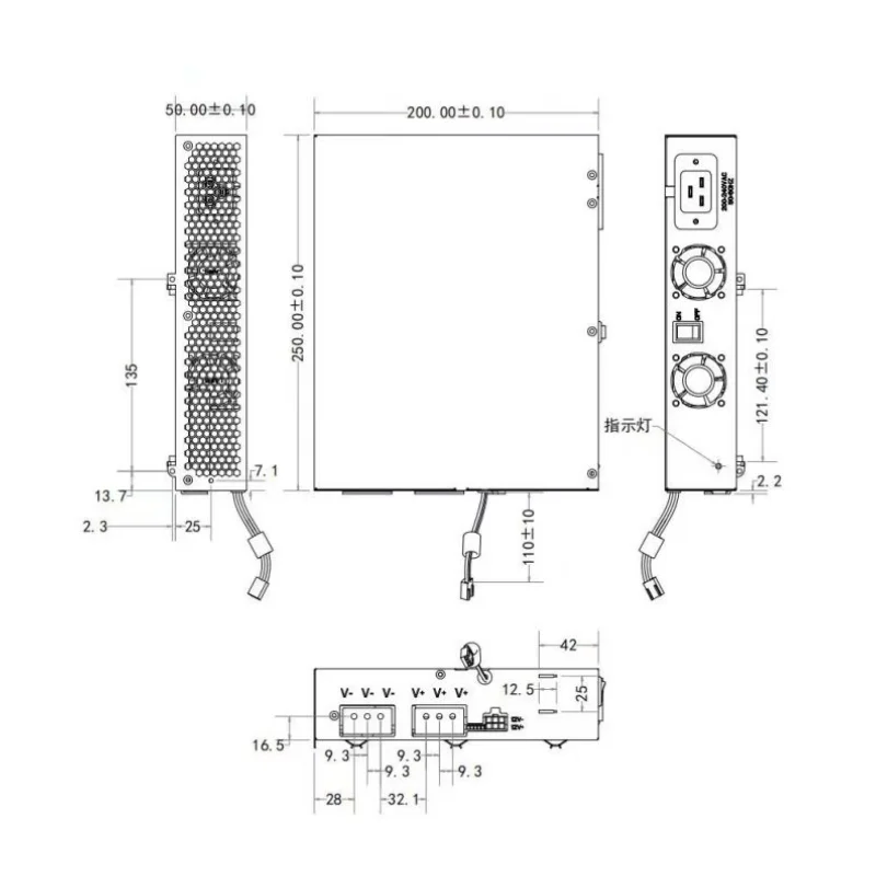 Imagem -04 - Fonte de Alimentação do pc para o Mineiro Iceriver Ap276a Ks3l Psu Bp-h3640 3600w 3lks3 Ks2