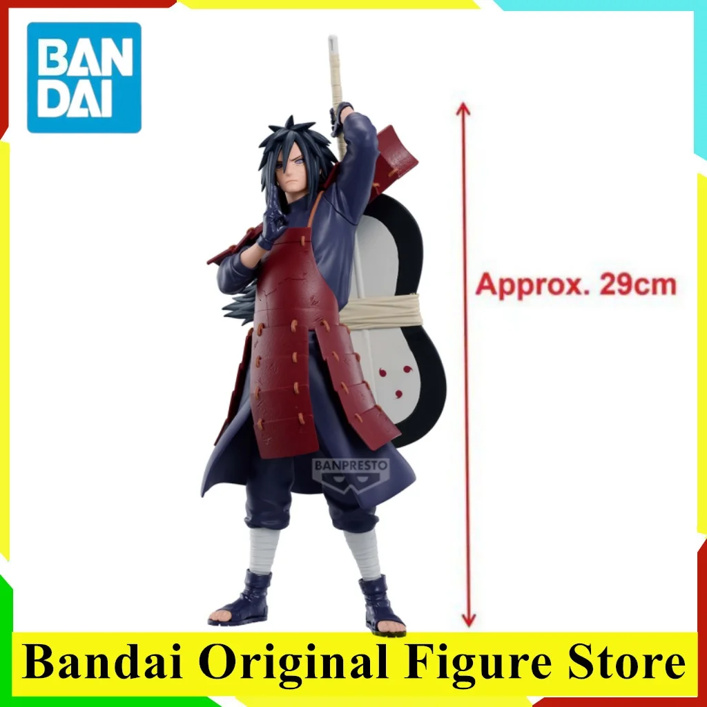 オリジナルバンダイナルトアニメうちはマダラアクションフィギュアおもちゃ-pvc-モデルフィギュアーツコレクション装​​飾-29-センチメートル