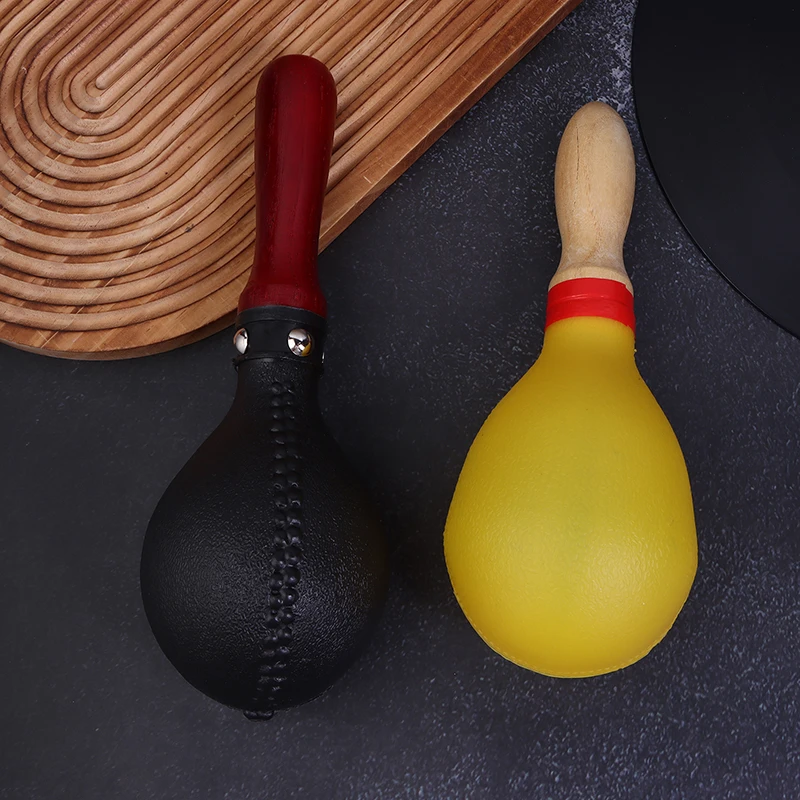 2Pcs Professional Pair Of Maracas Shakers Rattles Sand Hammer Percussion Instrument Musical Toy For KTV Party For Kid Children #4