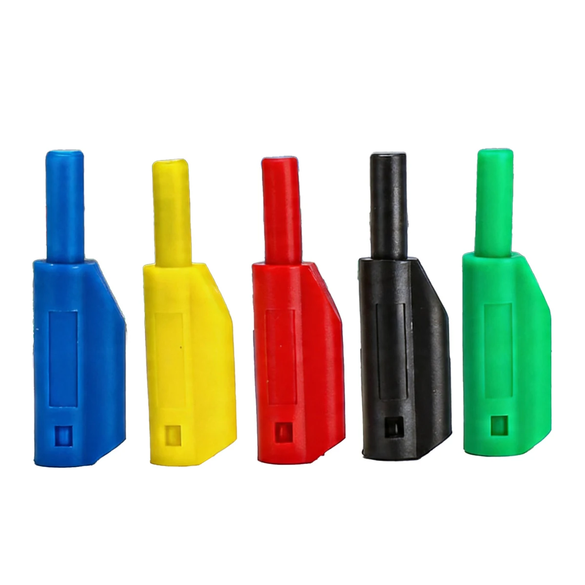 2mm Stackable Solder Type Banana Plug 10A Brass Conductor Insulated Sheath Wiring Terminal Retractable Banana Plug Connector