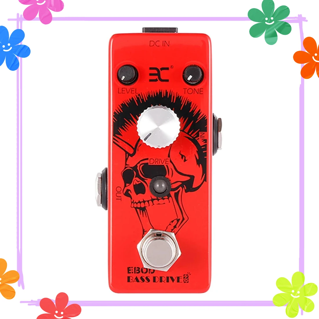 ENO Bass Drive Ebod Bass Overdrive Effect Pedal Low Distortion Maintains Effect True Bypass Pedal Electric Bass Accessories