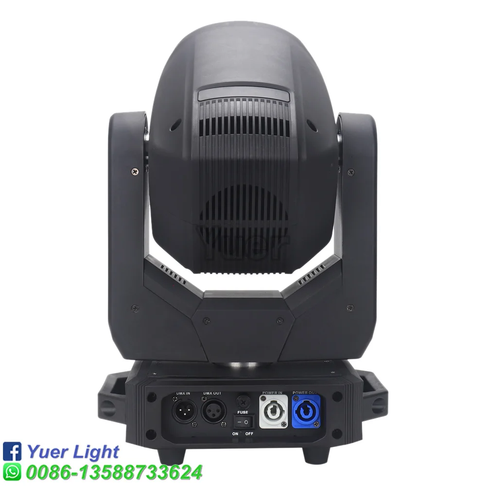 LED 200w Beam Spot Moving Head With RGB Aperture Professional Stage Lighting For Party Wedding Decoration DMX Music Control Lamp