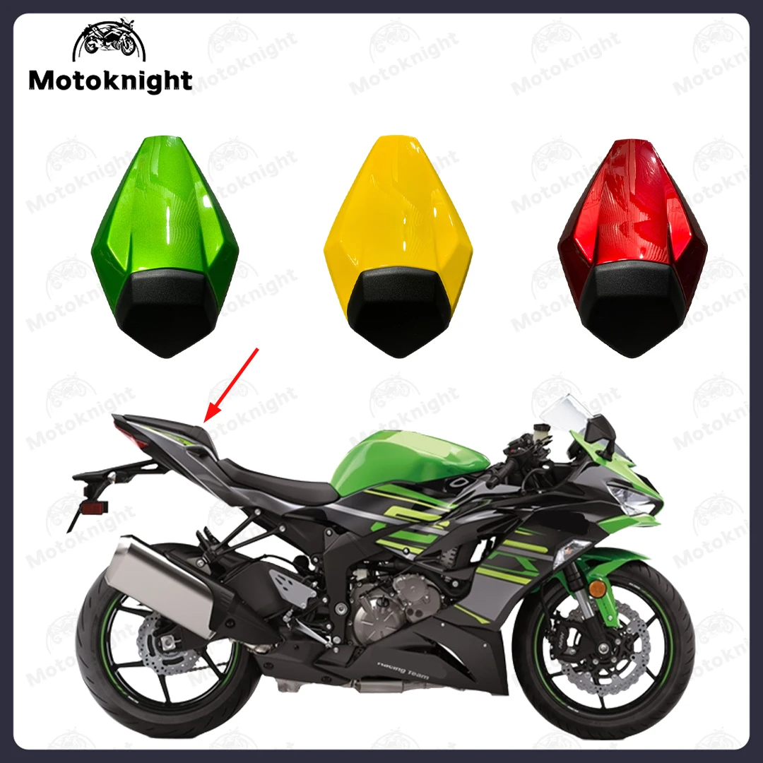 

Fit For Kawasaki ZX-6R 636 2019 2020 2021 2022 2023 2024 Motorcycle Pillion Passenger Rear Seat Cover Cowl Solo Fairing