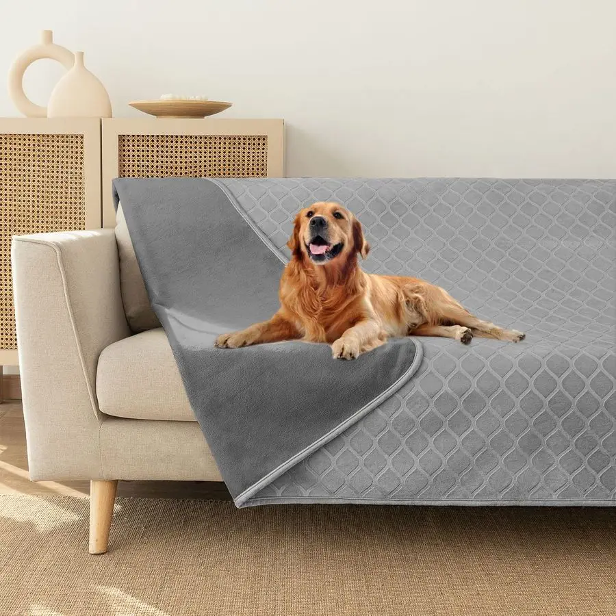 

Водонепроницаемое одеяло-покрывало для собак из кристаллического вельвета, марокканский пушистый уютный плюшевый плед для домашних животных, покрывало для дивана, 52x82 дюйма