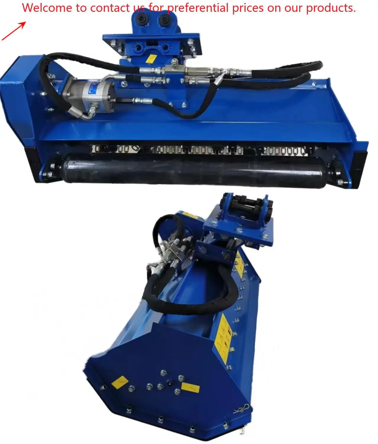 

Hydraulic Excavator Mount Light / Heavy Flail Mower