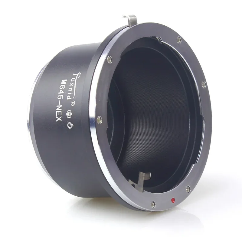 حلقة محول تركيب معدنية M645-NEX لعدسة سلسلة Mamiya 645 إلى كاميرا Sony E Mount A7، سلسلة A6000 وما إلى ذلك. ملحق التصوير الفوتوغرافي