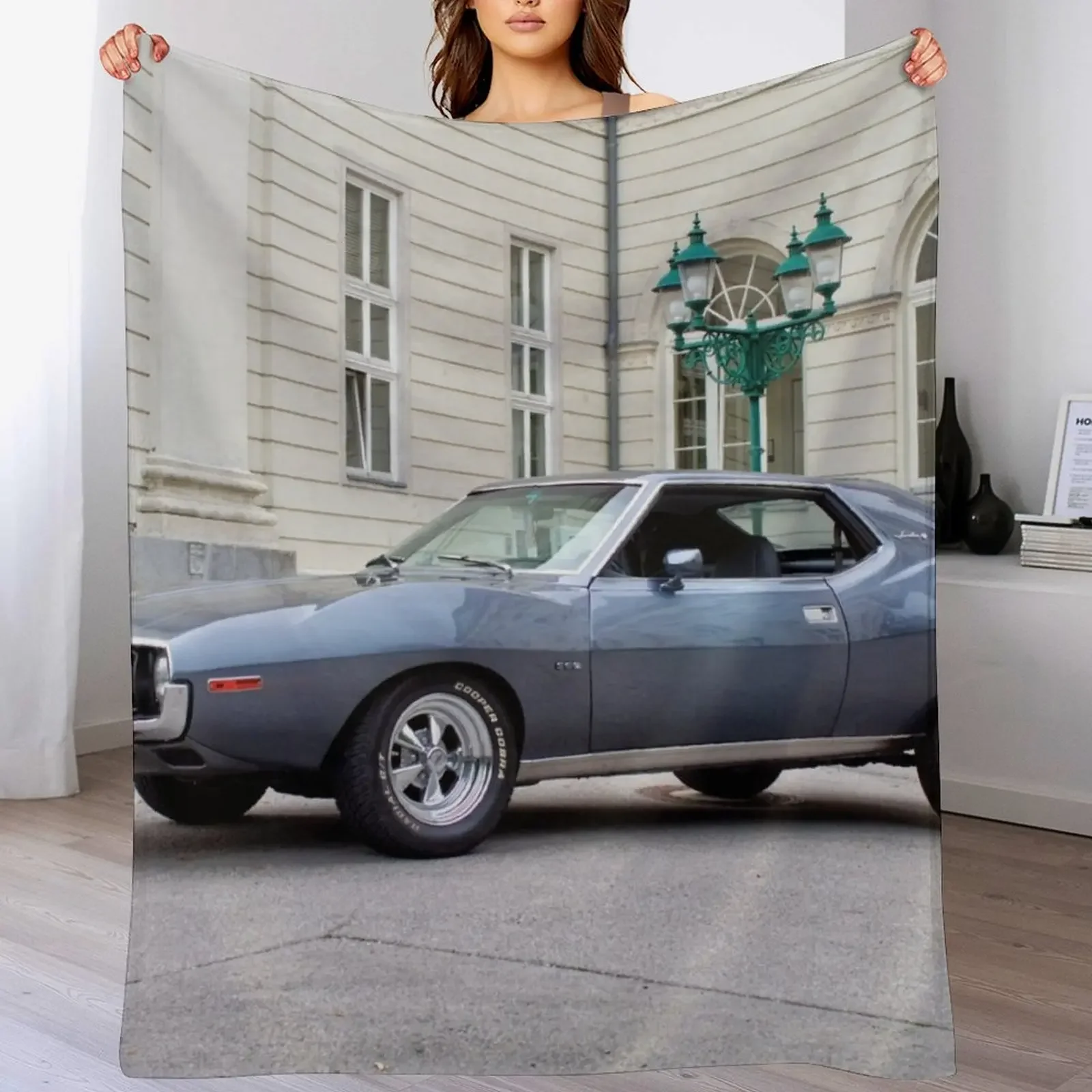 

AMC Javelin SST Throw Blanket Luxury Weighted Luxury Throw Bed Blankets