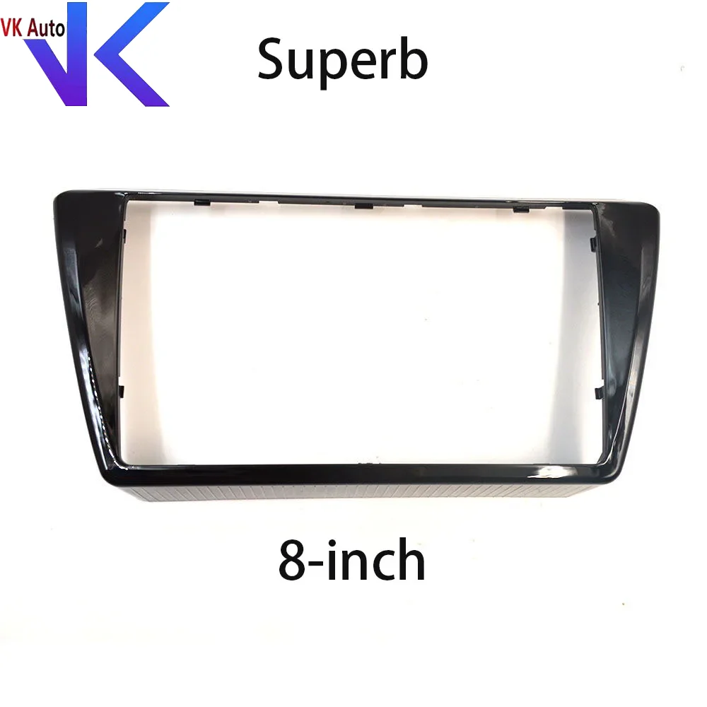 MIB 2 CD  or 8.0 inch box trim black paint Radio frame PANEL CD Plates For SKODA Octavia、Superb MIB 2 CD  or 8.0 inch box trim