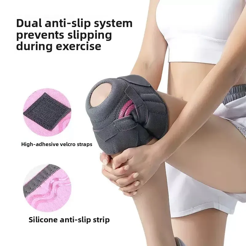 

Meniscus Knee Support for Men Women, Breathable Knee Brace with Joint Stabilizer for Running & Hiking