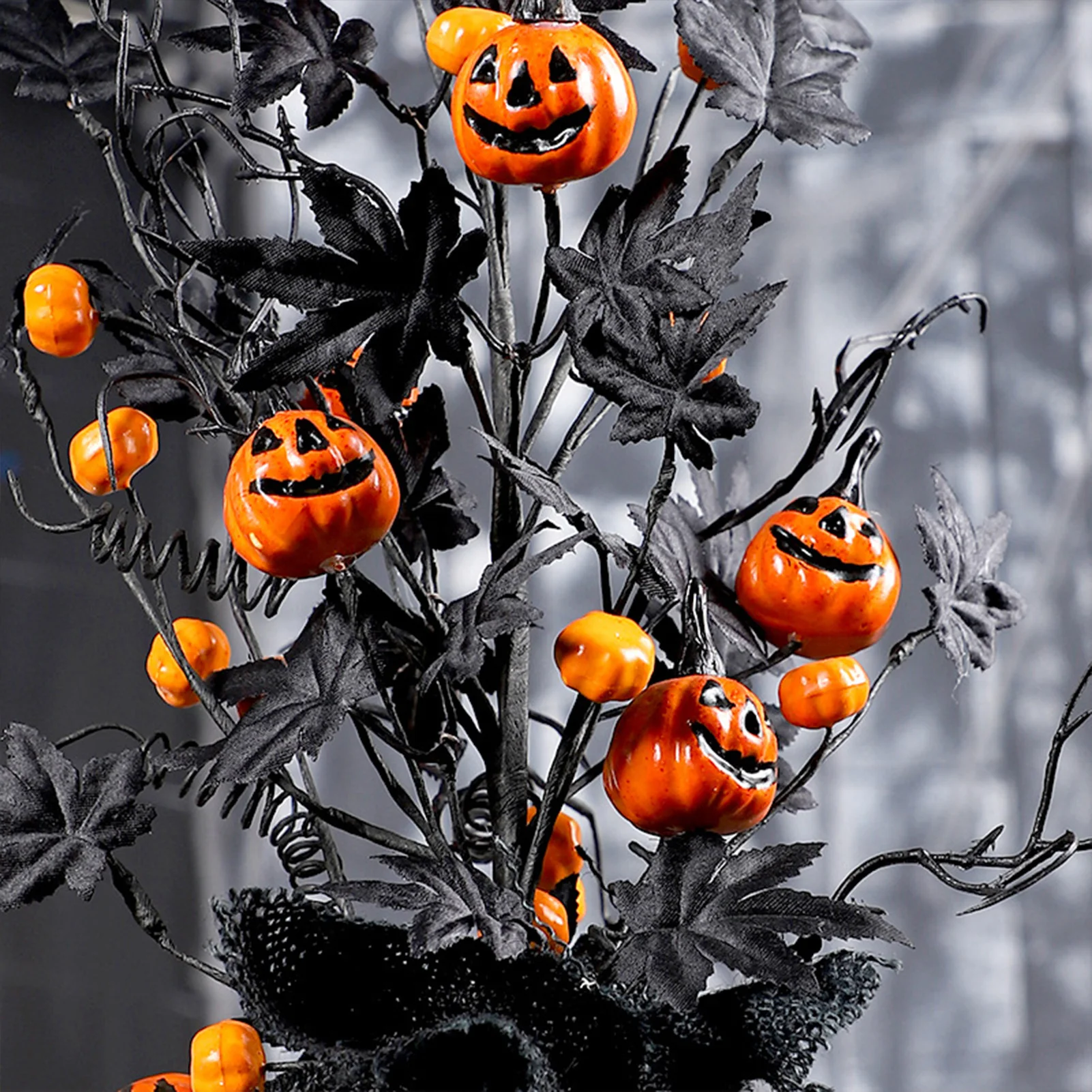 

Halloween Branches Picks Stems Unique Haunted House Gothic Floral Decor Suitable for Living Room Windowsill