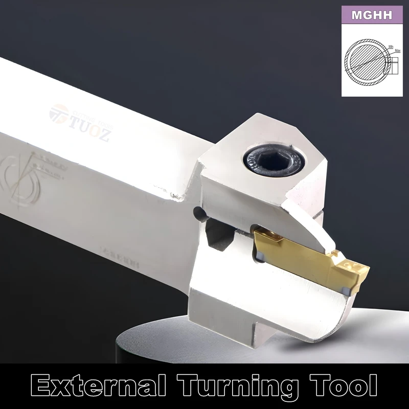 

Держатель инструмента TUOZ с ЧПУ MGHH 420R 425R -25/35 -48/66 -64/100 -160/400 подходит для твердосплавных пластин MGMN MGGN