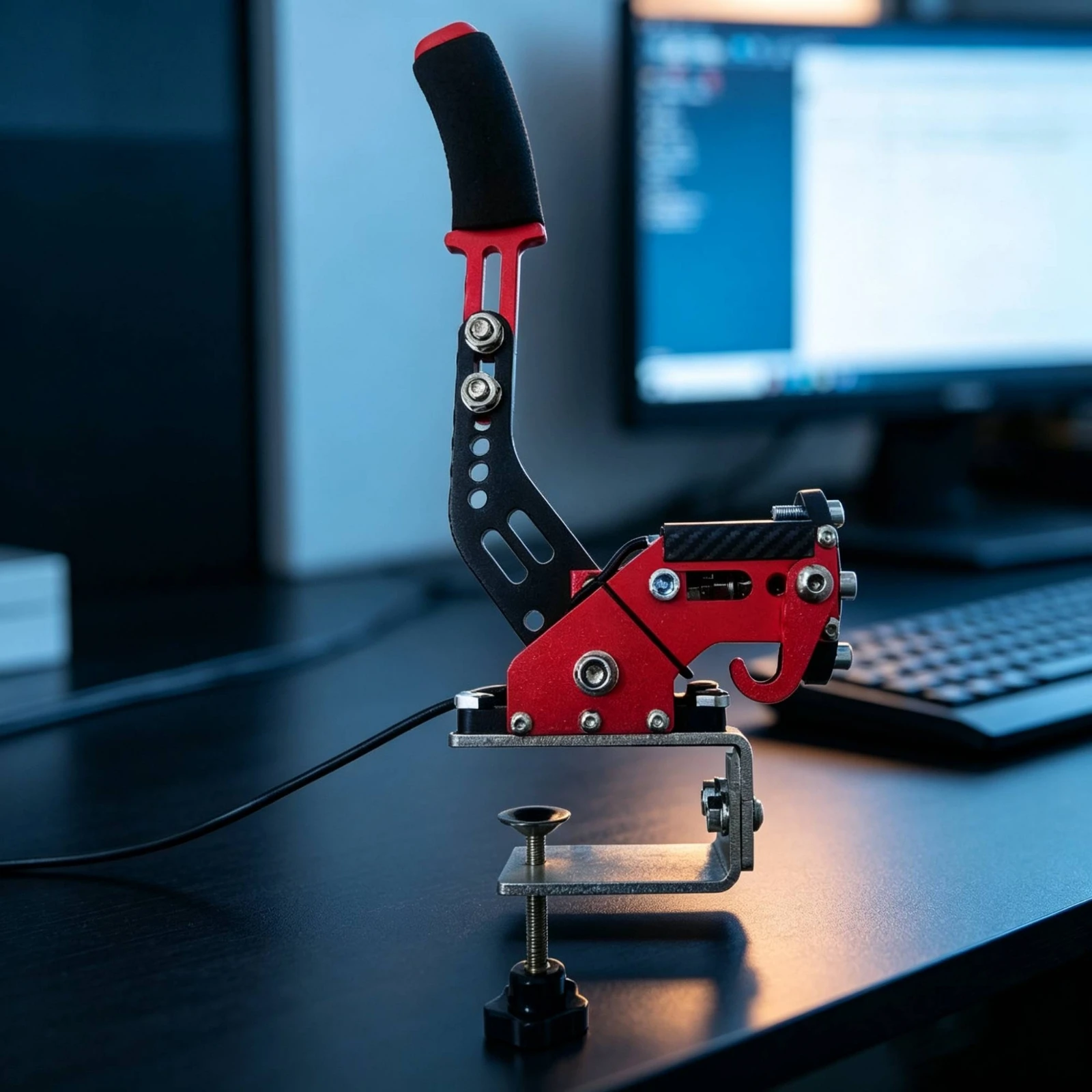 USB-handrem met klem, nauwkeur - Desk Setup Simulator recensie en prijs