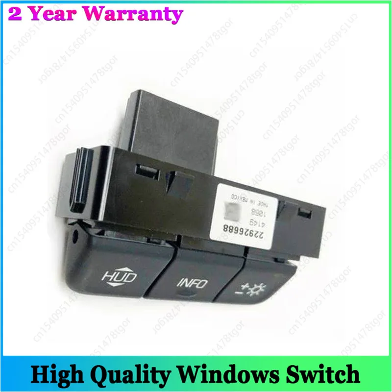 

New 4 Pins Heads Up Display Switch For Buick Cadillac Chevrolet 22926688