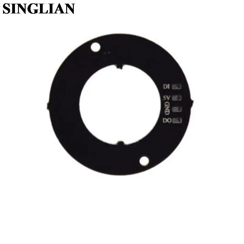 8-Bit WS2812 5050 RGB LED Light Built-in Full Colored Drive Intelligent Development Board Round Ring Module 8 LED Lamp Bead
