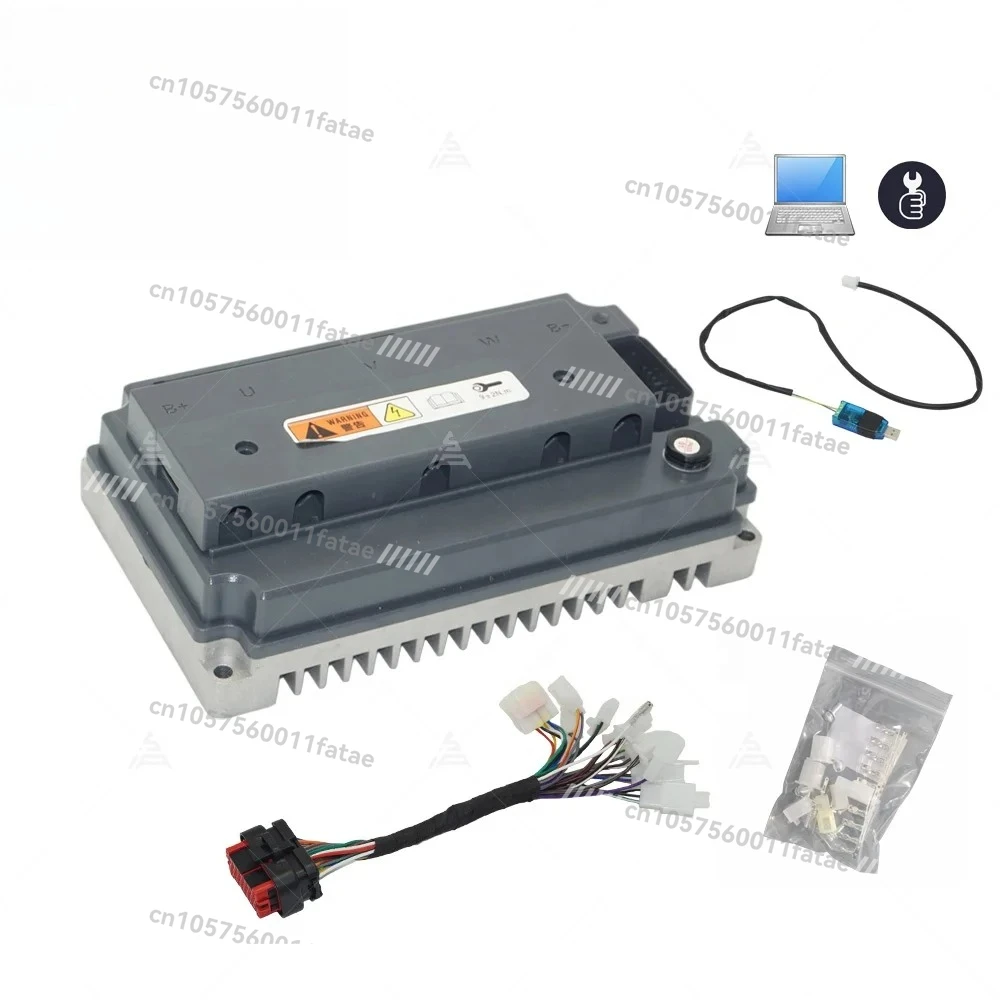 

SIA ECOSYS/QS 3000W Mid Drive Brushless DC Motor Power Train Kits 72V 100kph Speed 100kph EM150SP Controller Electric Vehicles