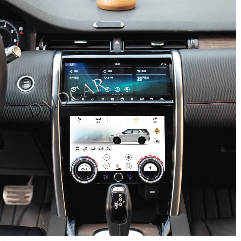 9-Zoll-Klimaanlage Multimedia LCD Touch Screen AC Panel für Land Rover Discovery Sport 2020–2022 Tag- und Nachtmodus