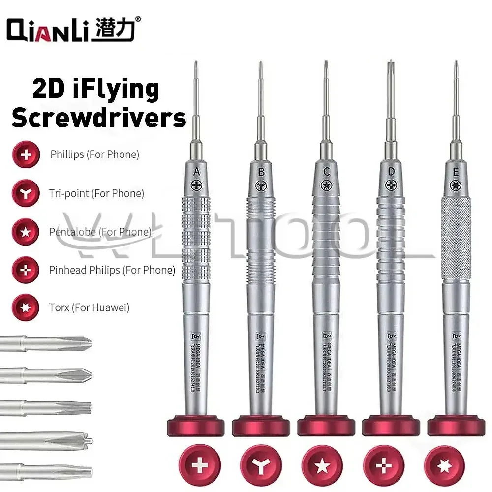 QIANLI 2D الدقة IFlying مفك مجموعات فيليبس تفكيك المسمار للهاتف اللوحة الأم إصلاح تفكيك إصلاح الأدوات اليدوية #1
