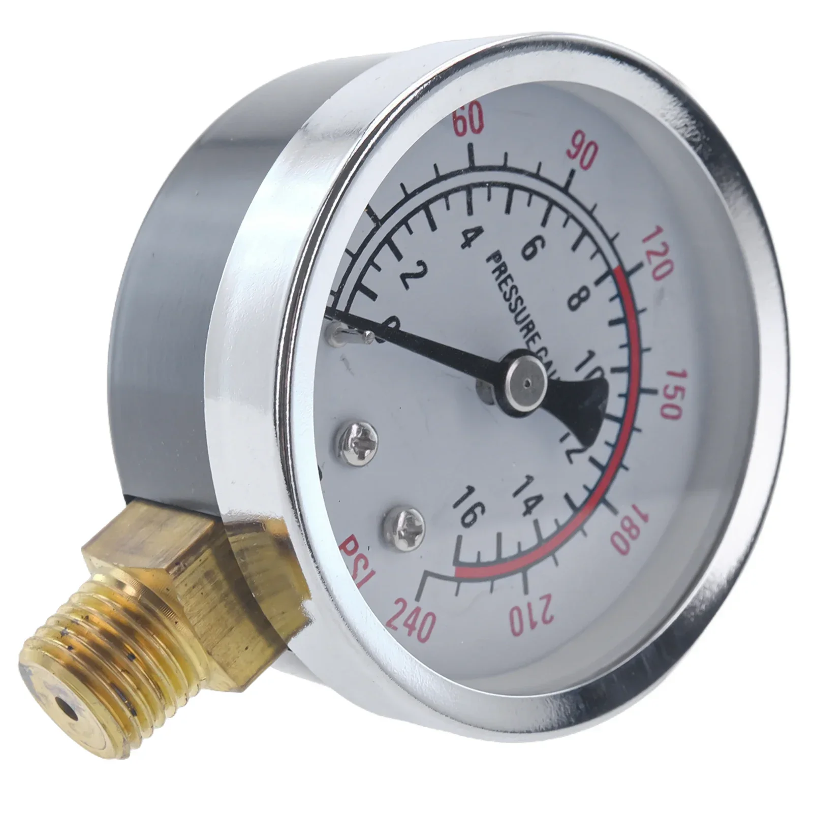 1pc Pressure Gauge For Air Compressor Y60 0-1.6Mpa 0-230PSI Pool Filter Water Pressure Gauge Meter Measurement Power Tools