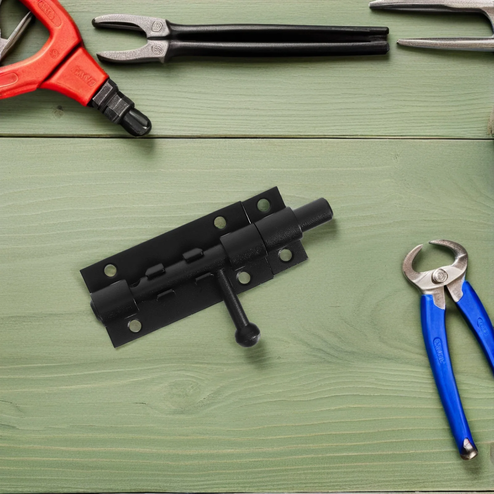 

Stainless Steel Slide Bolt Latch Lock 4 Inch For Barn Door Bedroom Outdoor Security Anti-Theft Heavy Duty Door Latch