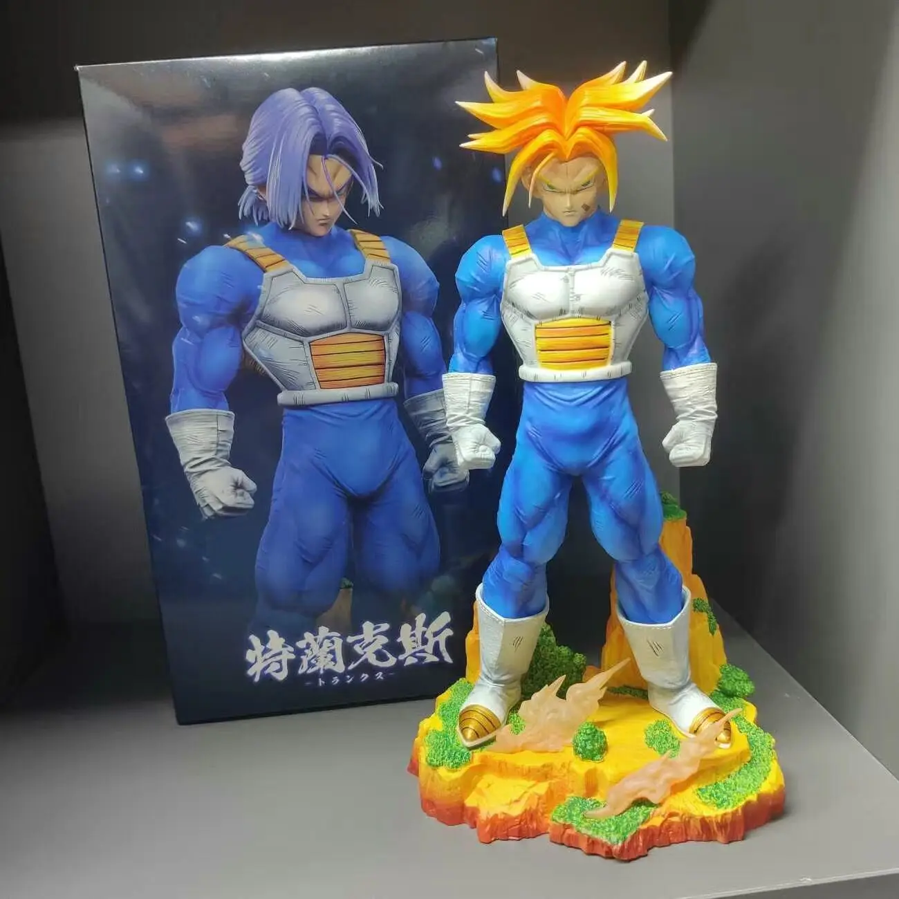 Dragon Ball Z Trunks Actionfigur Cpr Torankusu Figur Krieger Raumanzug Gk Statue Sammlerstück Modell Schreibtisch Dekoration Spielzeug Kinder