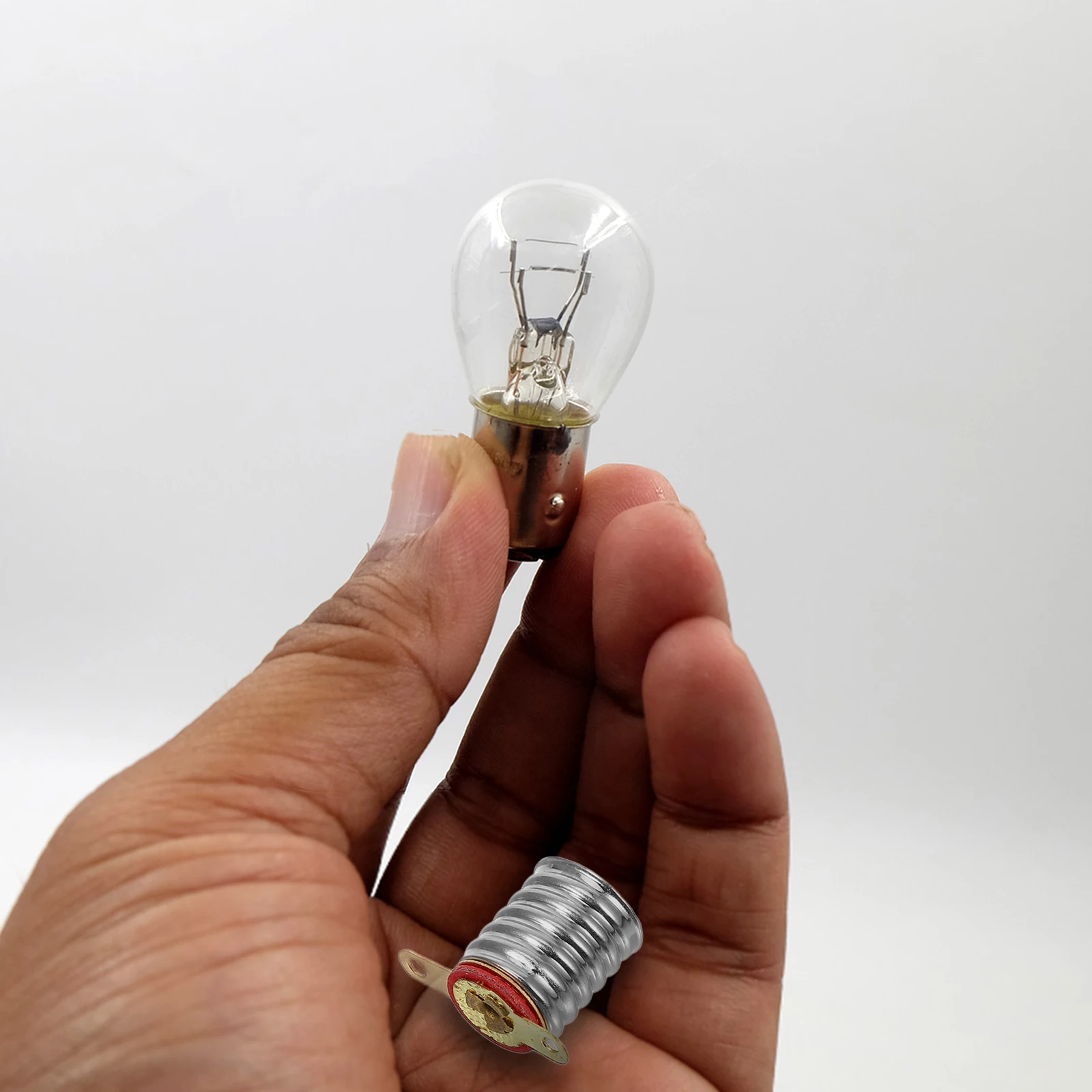 

20pcs Lamp Holder Mini LED Bulb Socket DIY Lighting Accessories Screw Base Small Bulb Bracket Experimental Tools Versatile