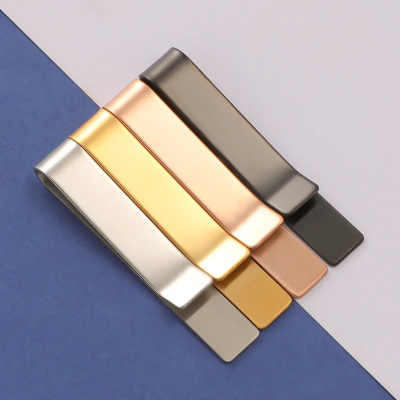 1Pcs Metal Paper Clip for Notebook Bookmark Tool Stainless Steel and Brass Material Book Paper Clips