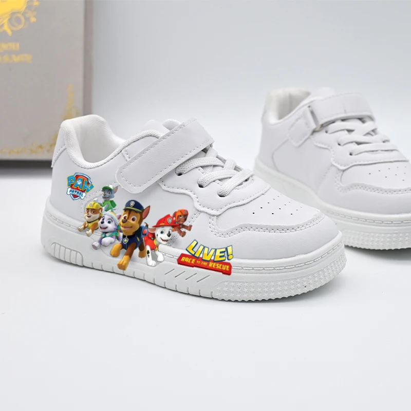 Kinder PAW Patrol Cartoon Freizeitschuhe Neues Design Weiße Sportschuhe für Jungen und Mädchen Rutschfeste Atmungsaktive Outdoor-Sneaker – Detail 3