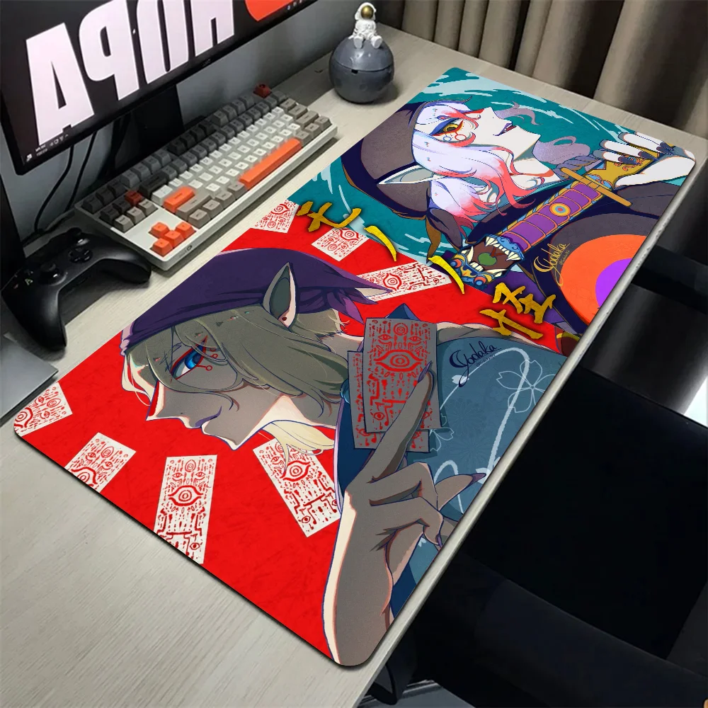 Mononoke Anime Mousepad Mouse Mat Desk Mat With Pad Gaming Accessories Prime Gaming XXL Keyboard Pad Padding Mat