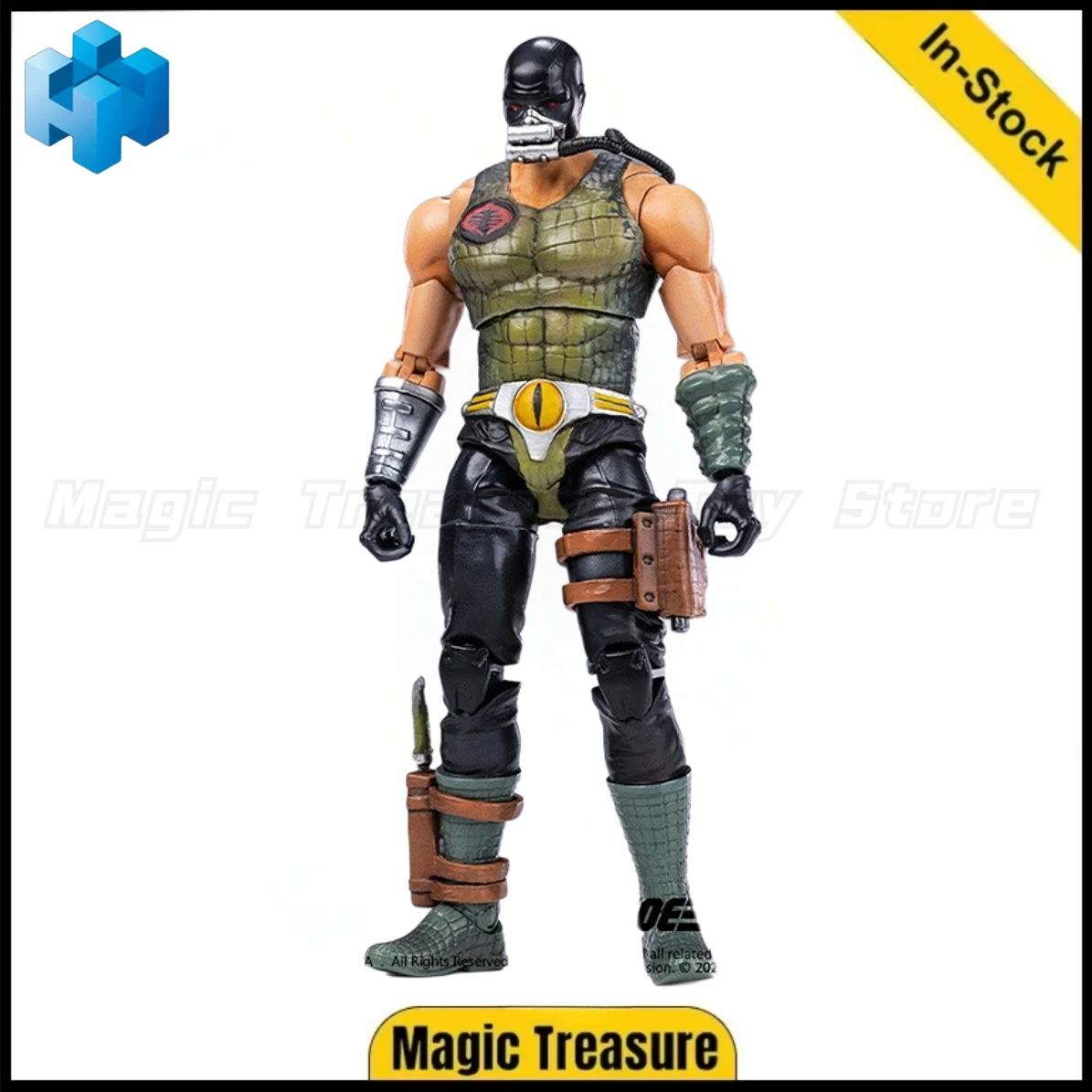 

【In Stock】Original HIYA EXQUISITE MINI G.I. Joe /18 Scale Crocodile Master & Fiona Action Doll Ornaments