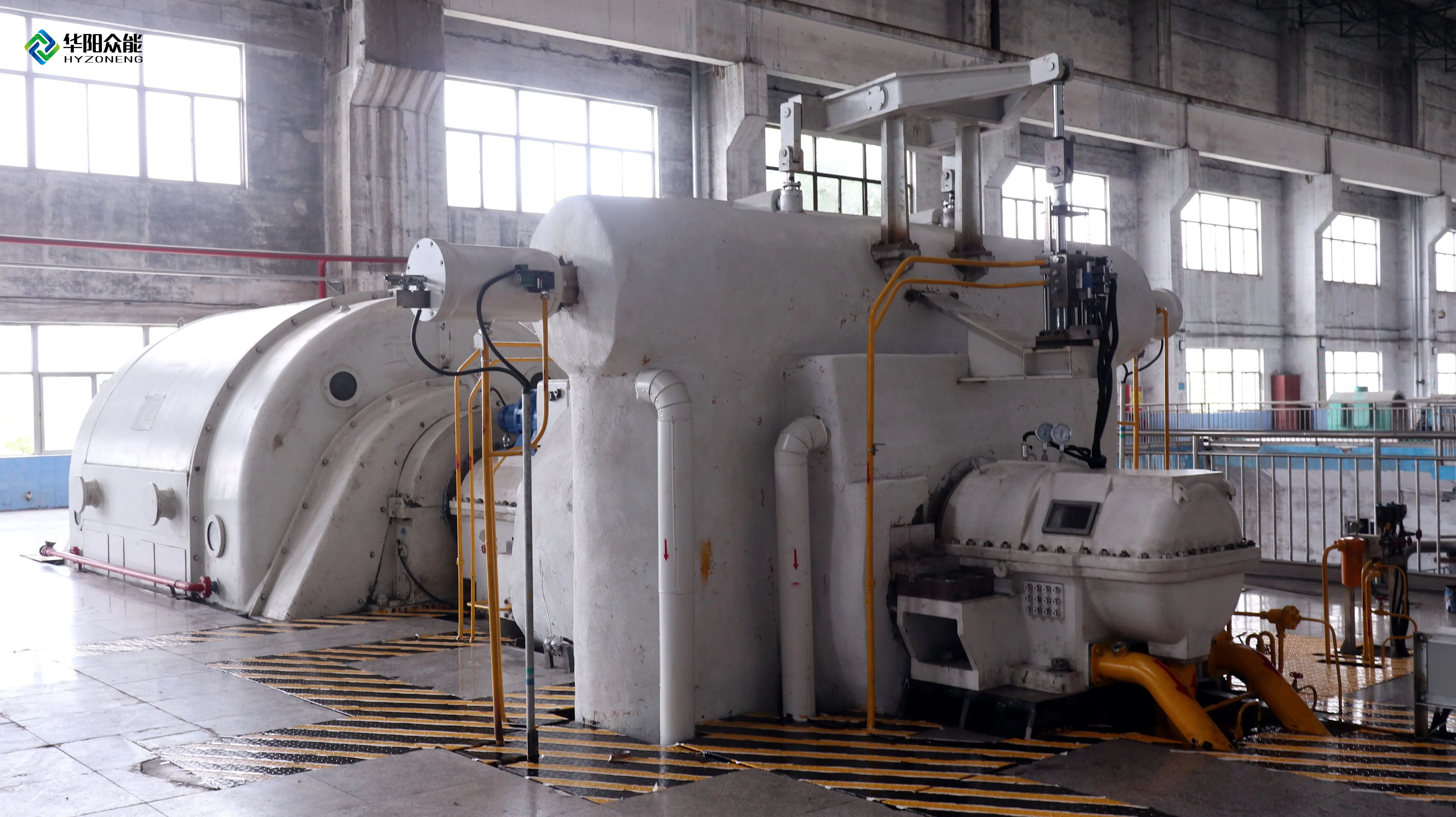 높은 평판의 저온 저압 70MW 응축 증기 터빈 발전기