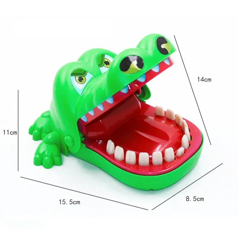 Large Hand-biting Crocodile Scary Toy Trick Decompression Game Children's  Large Crocodile Mouth Dentist Bite Finger Game