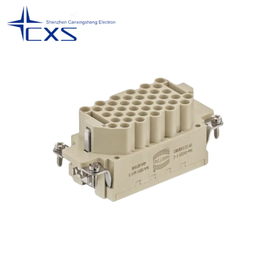 1 Uds 09320403101 Alemania conector resistente HanEE 40EEE Pin de engarzado inserto hembra (F)