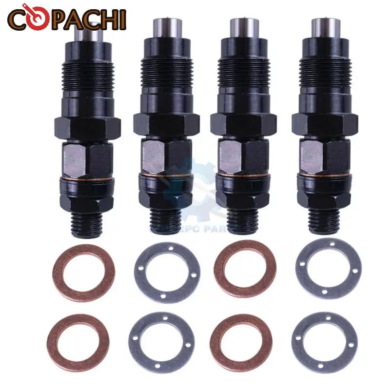 4Pcs Diesel Fuel Injectors For Mitsubishi Delica Spacegear Pajero 4M40 4M40T ME731687 2.8L With 3 Months Warranty