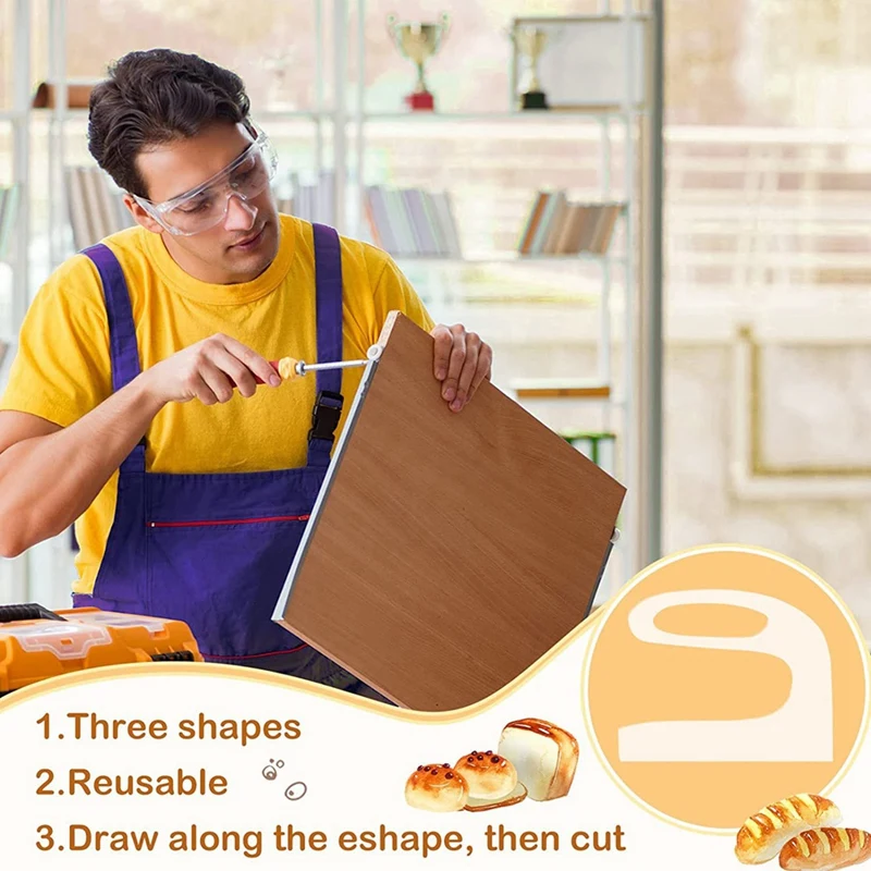 Triangle Cutting Board Charcuterie Board Handle Template Cut Acrylic Router Template Woodworking Router Template