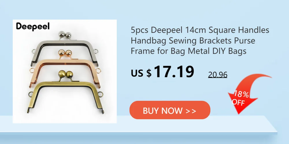 2/5Pcs Deepeel 12.5cm Star Flower Purse Frame Kiss Clasp Bags Handle DIY Handmade Handles Sewing Wallet Hardware Bag Accessories